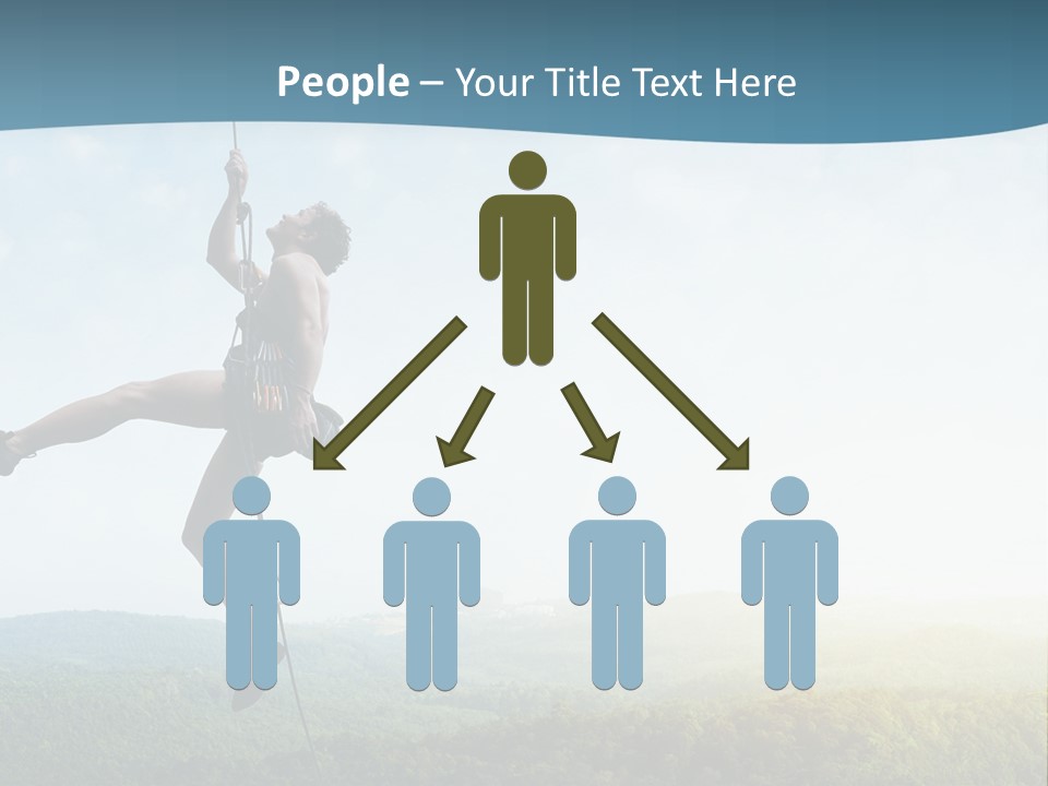 Alone Adrenaline Fearless PowerPoint Template