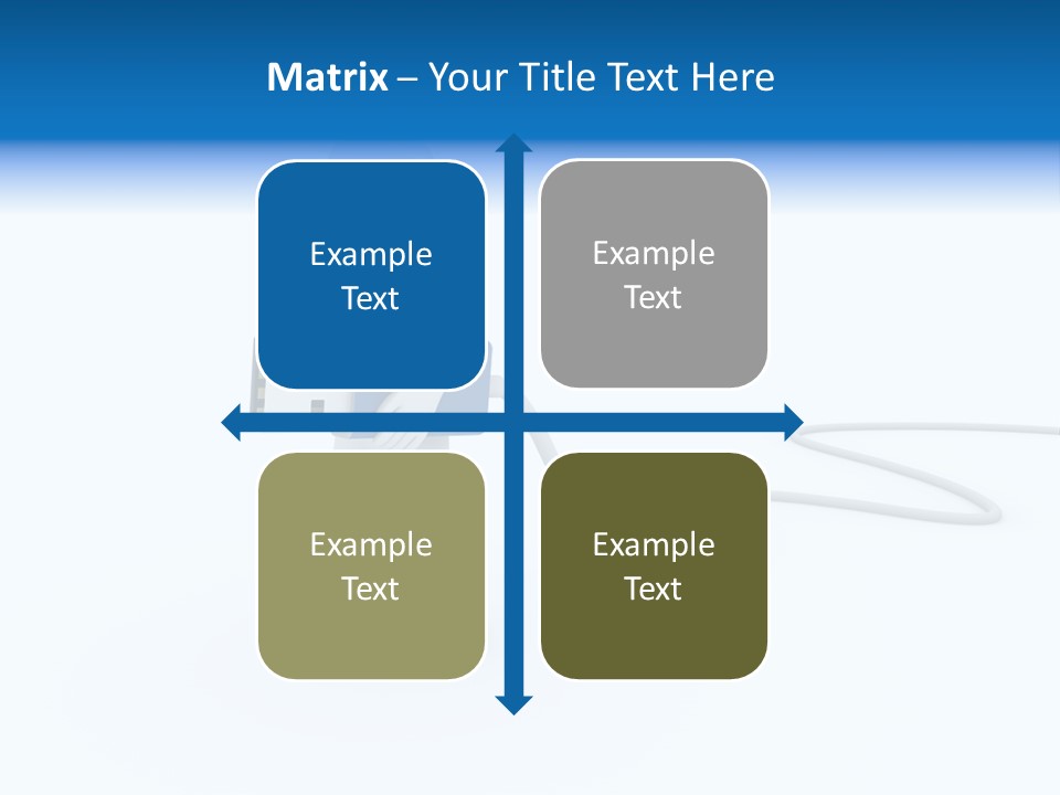 Black Figure Transfer PowerPoint Template