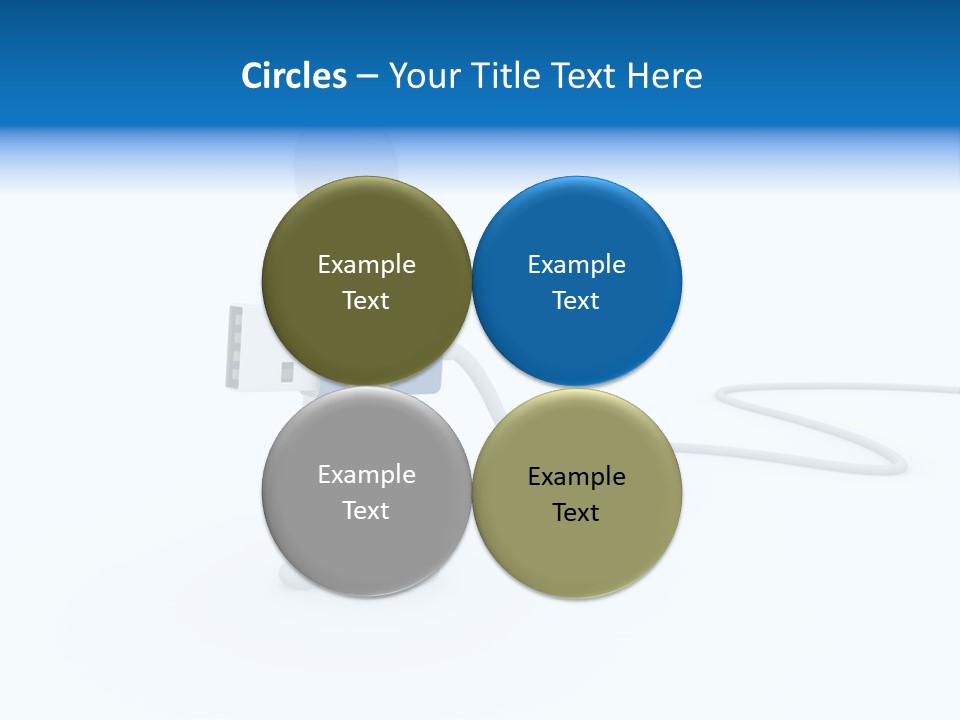 Black Figure Transfer PowerPoint Template