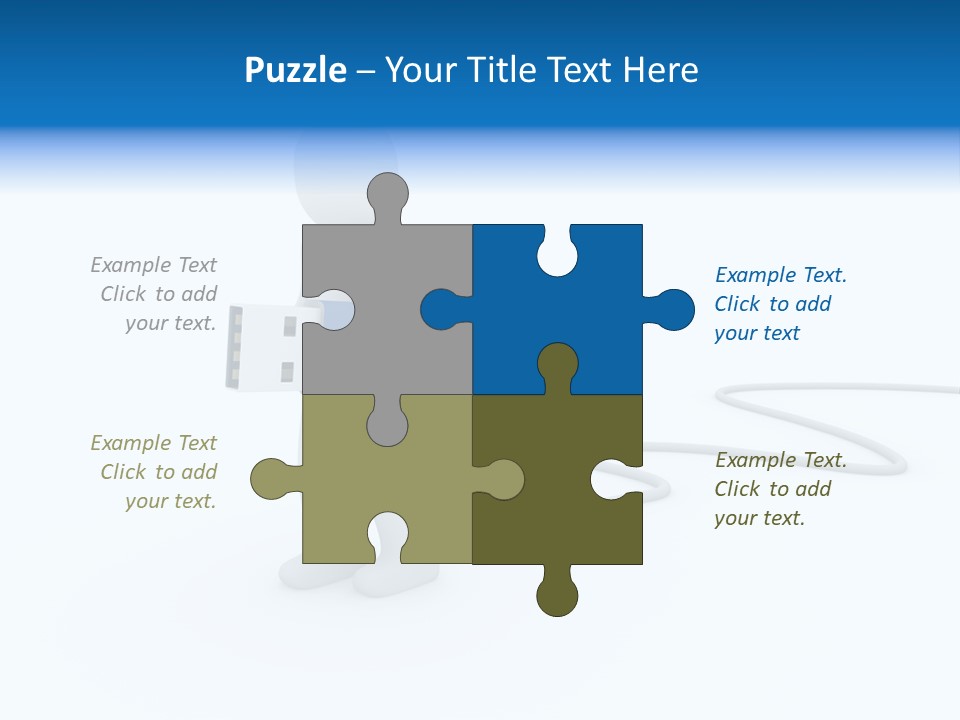 Black Figure Transfer PowerPoint Template