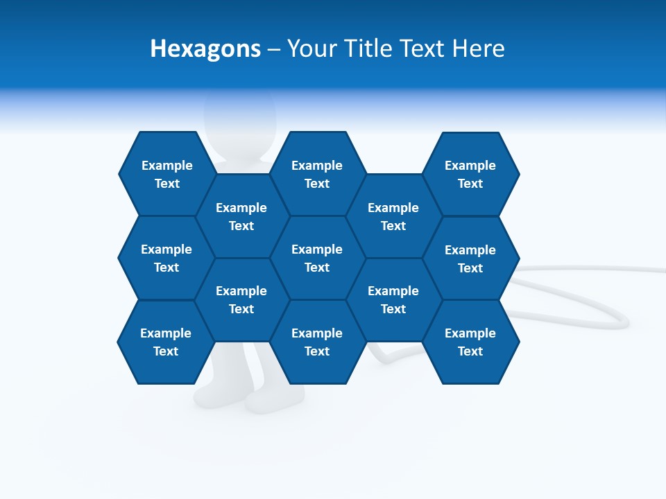 Black Figure Transfer PowerPoint Template