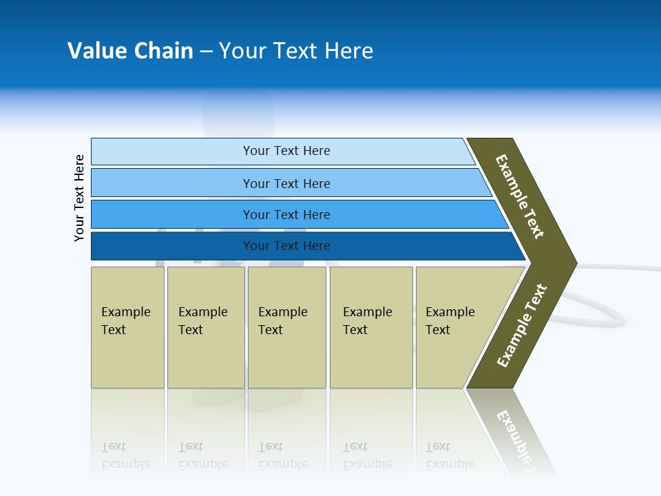 Black Figure Transfer PowerPoint Template