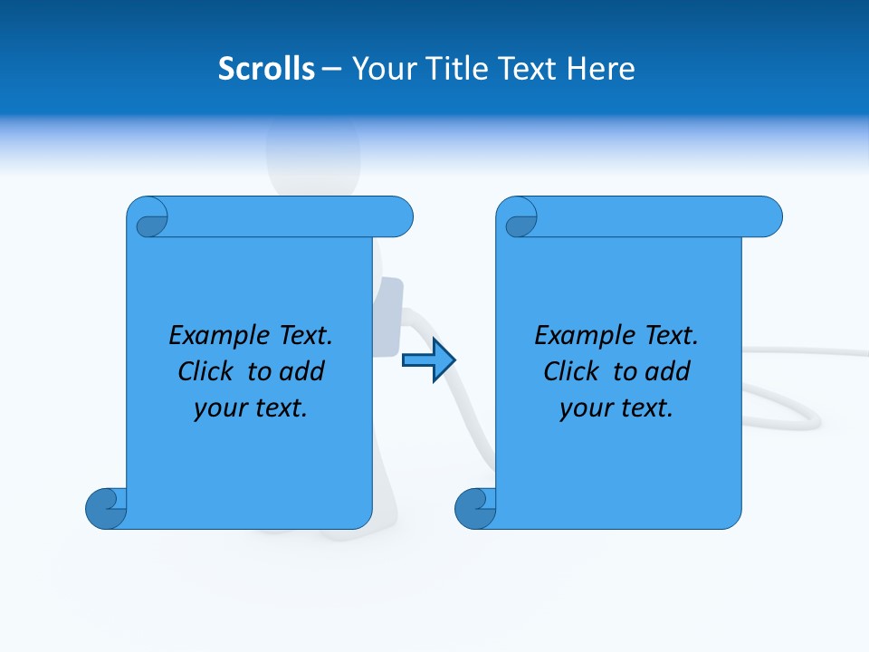 Black Figure Transfer PowerPoint Template