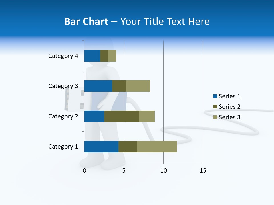 Black Figure Transfer PowerPoint Template