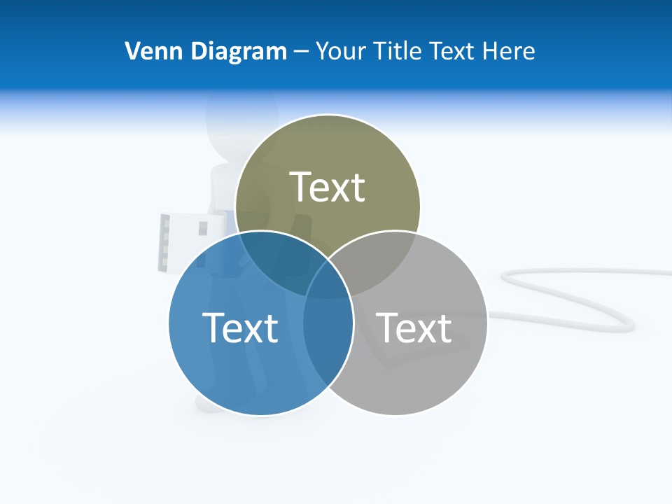 Black Figure Transfer PowerPoint Template