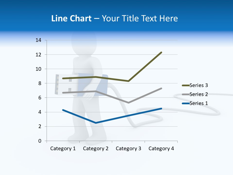 Black Figure Transfer PowerPoint Template
