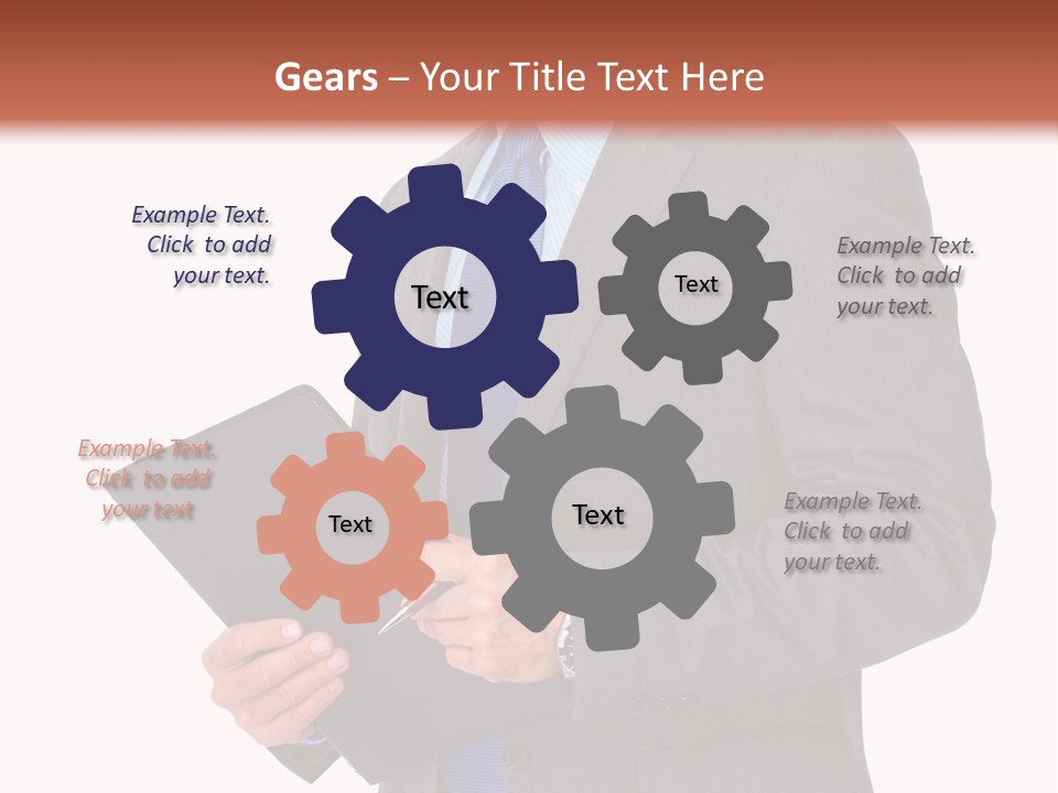 Person Male Isolated PowerPoint Template
