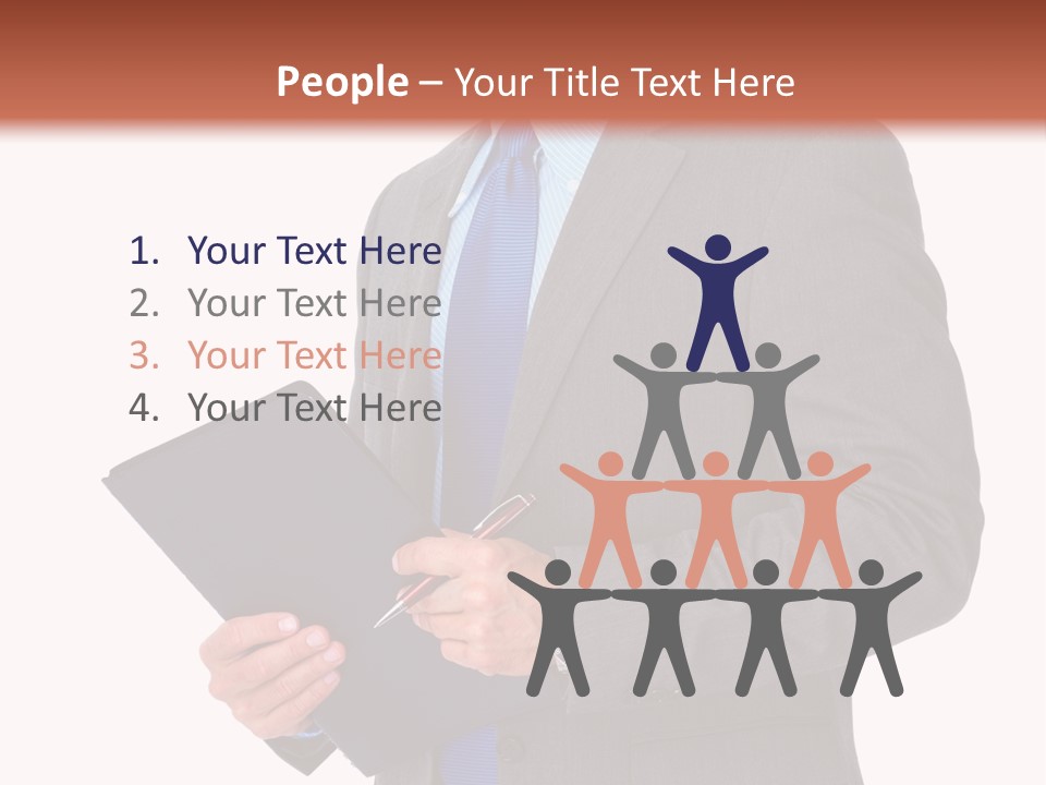 Person Male Isolated PowerPoint Template