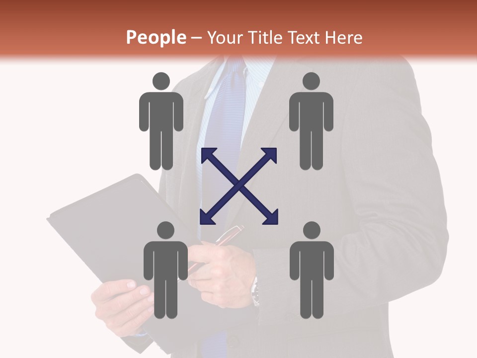 Person Male Isolated PowerPoint Template