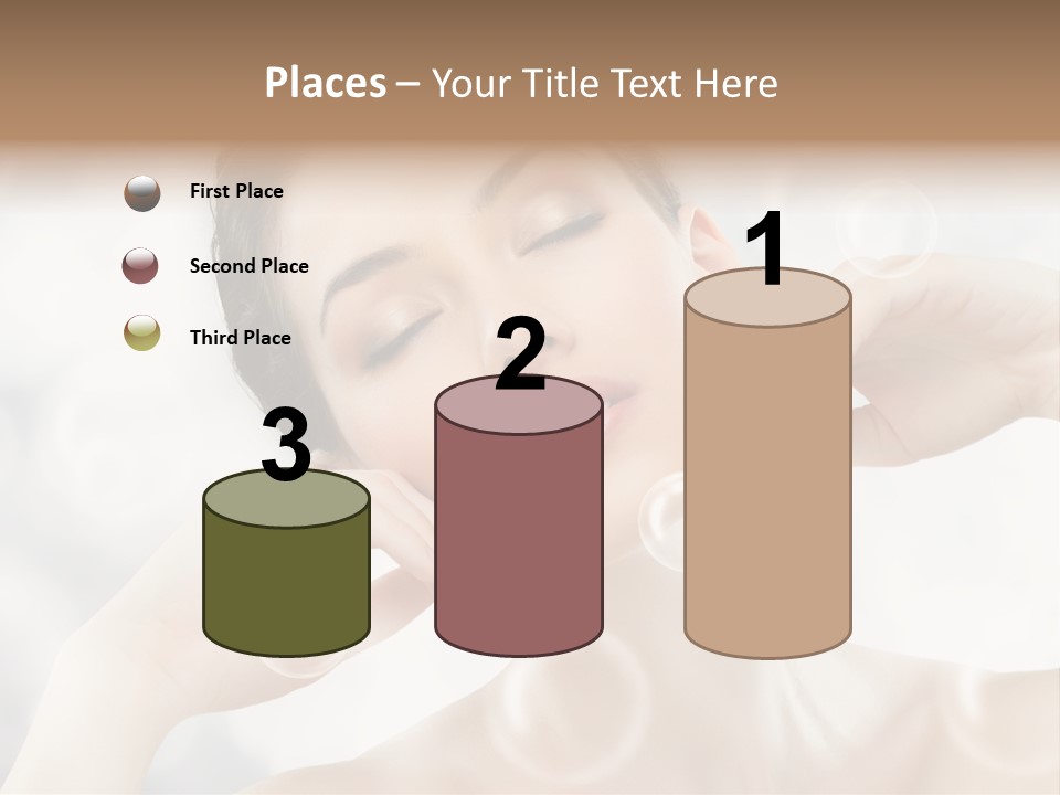 Vitality Carefree Freshness PowerPoint Template