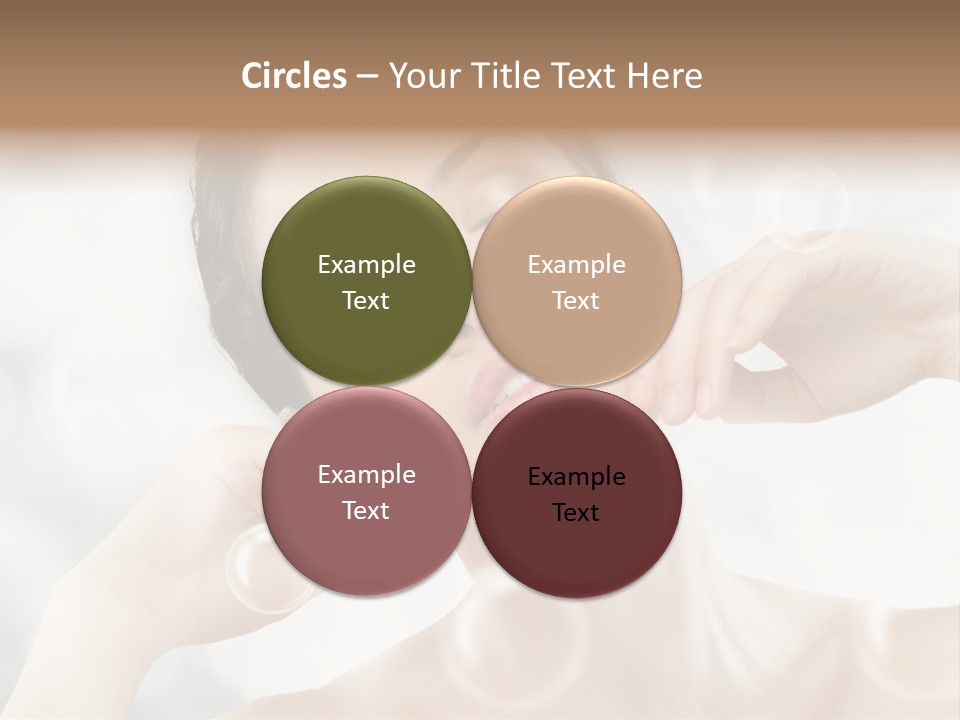 Vitality Carefree Freshness PowerPoint Template