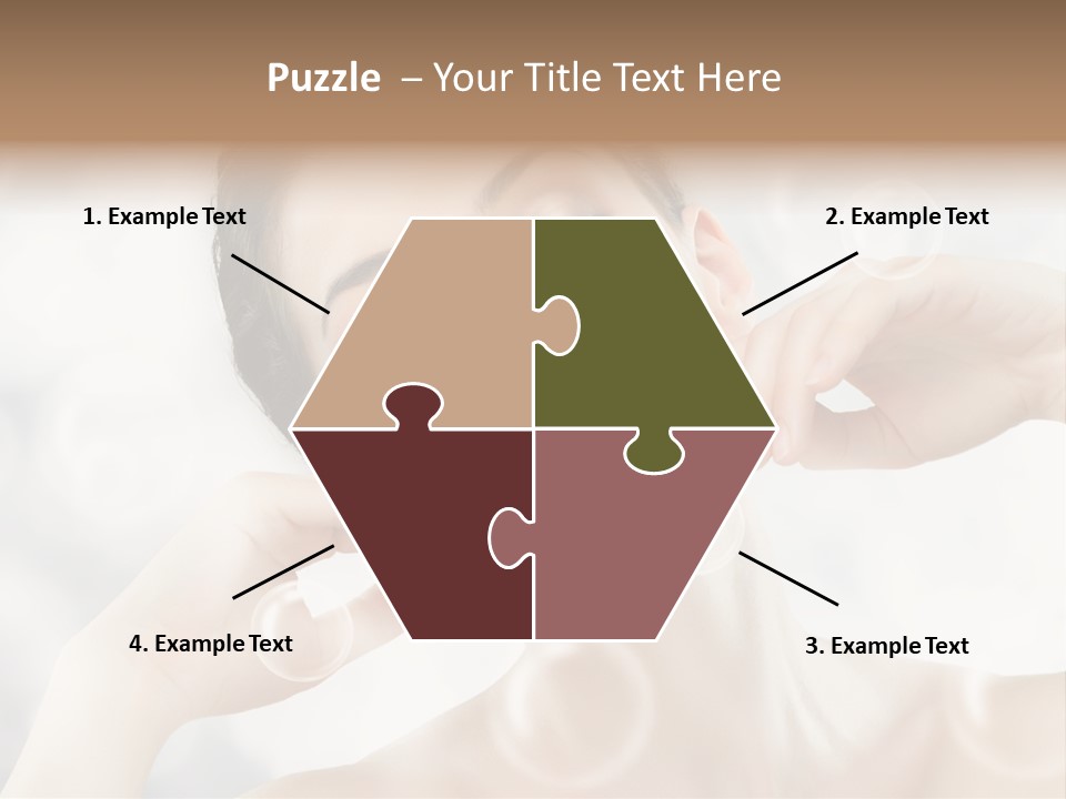 Vitality Carefree Freshness PowerPoint Template