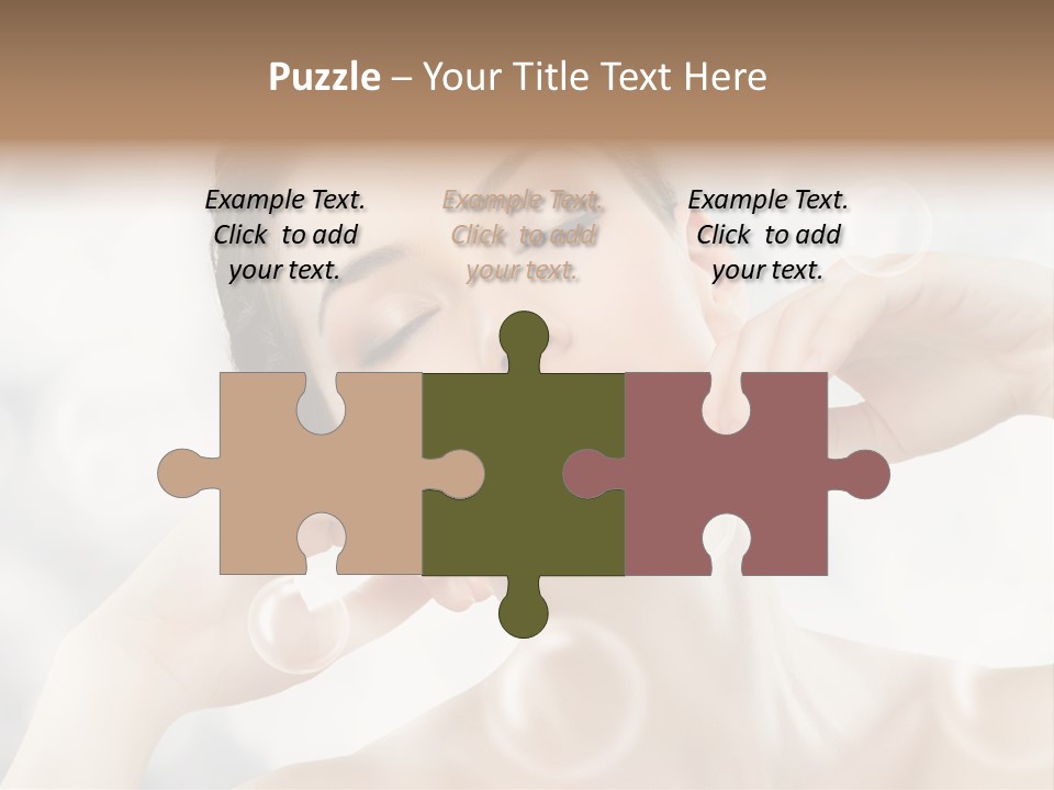 Vitality Carefree Freshness PowerPoint Template