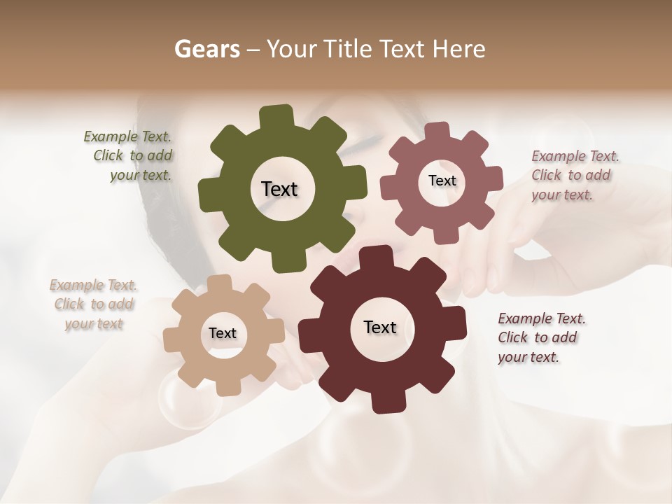 Vitality Carefree Freshness PowerPoint Template