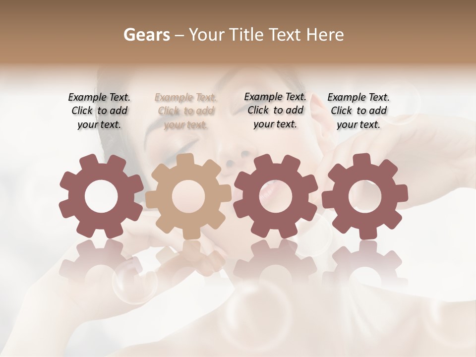 Vitality Carefree Freshness PowerPoint Template