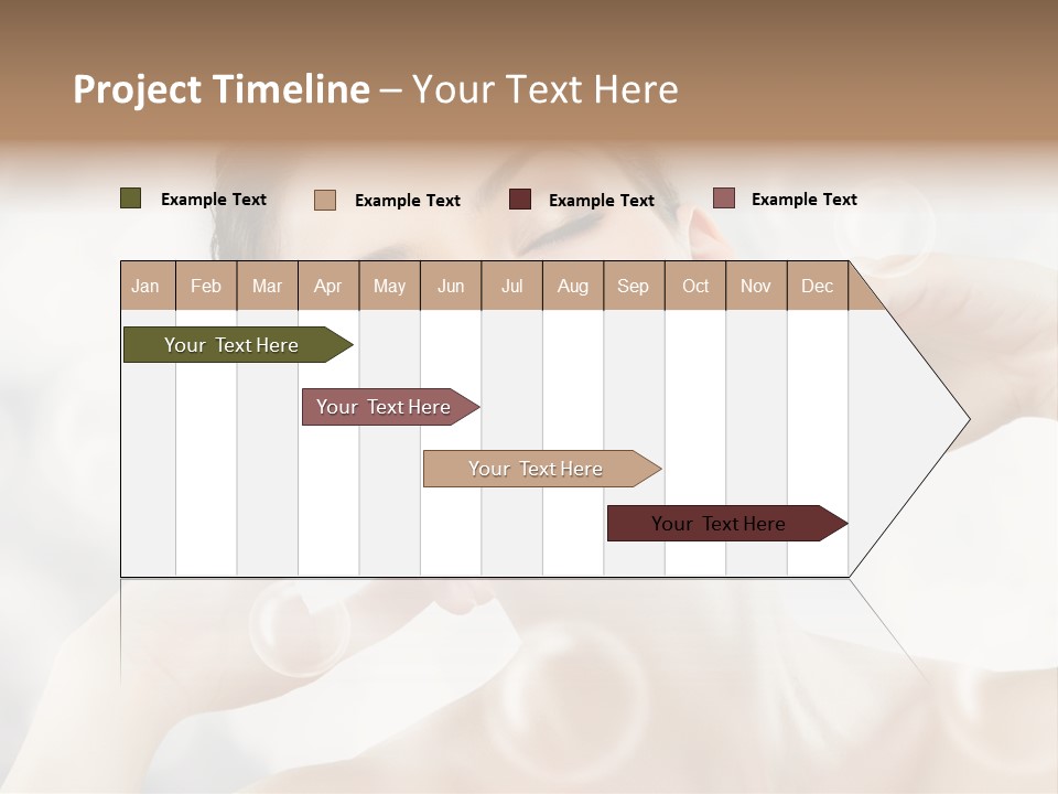 Vitality Carefree Freshness PowerPoint Template