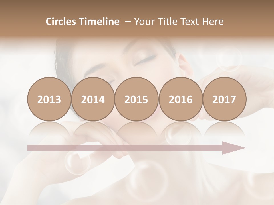 Vitality Carefree Freshness PowerPoint Template