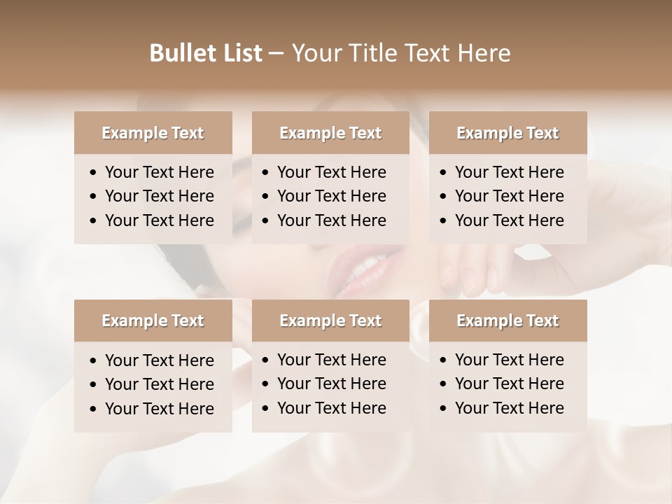 Vitality Carefree Freshness PowerPoint Template