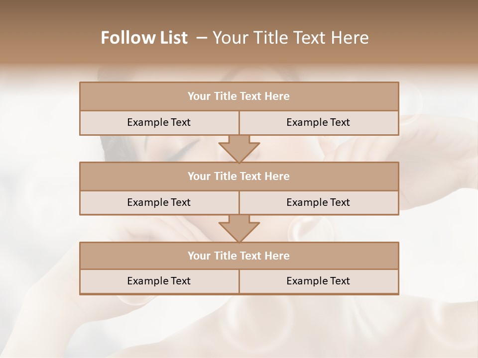 Vitality Carefree Freshness PowerPoint Template