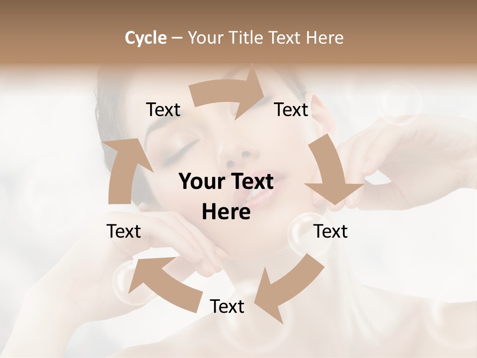 Vitality Carefree Freshness PowerPoint Template