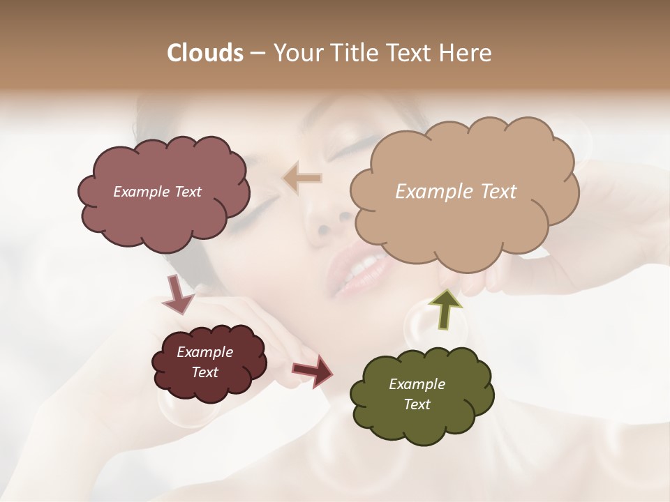 Vitality Carefree Freshness PowerPoint Template