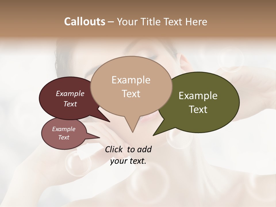 Vitality Carefree Freshness PowerPoint Template