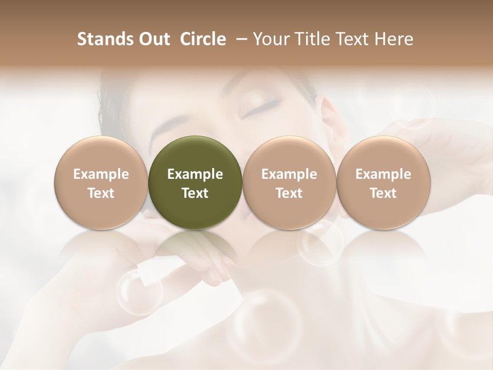 Vitality Carefree Freshness PowerPoint Template