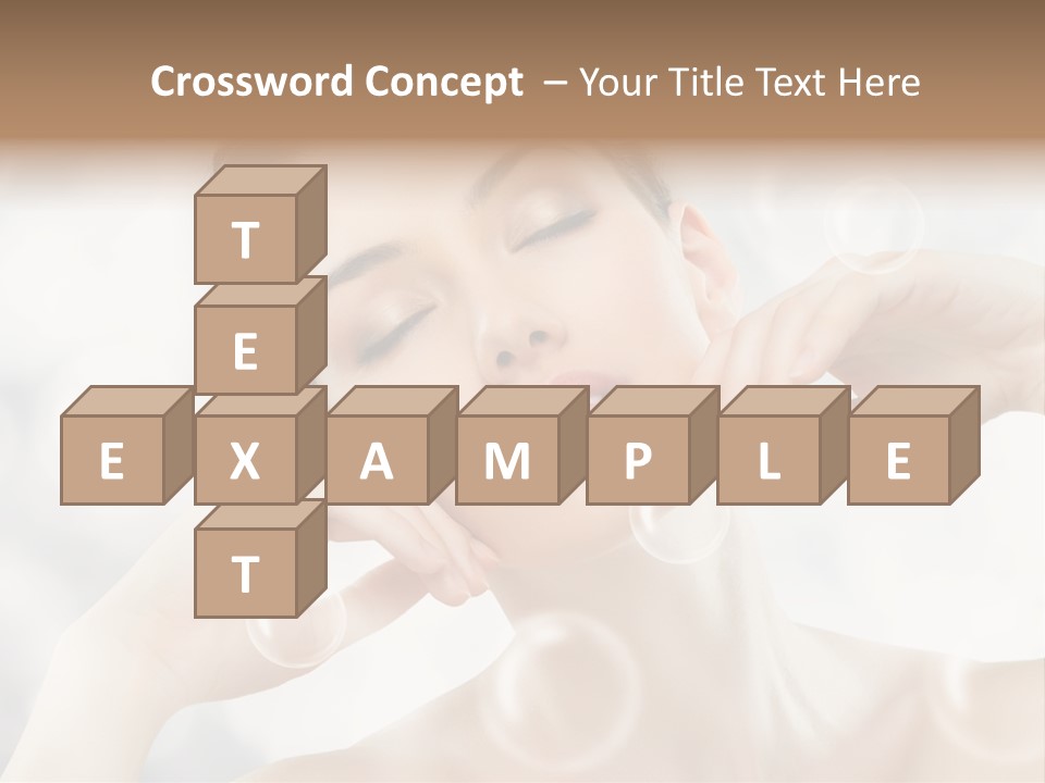 Vitality Carefree Freshness PowerPoint Template