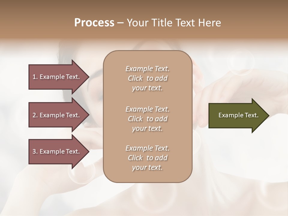 Vitality Carefree Freshness PowerPoint Template