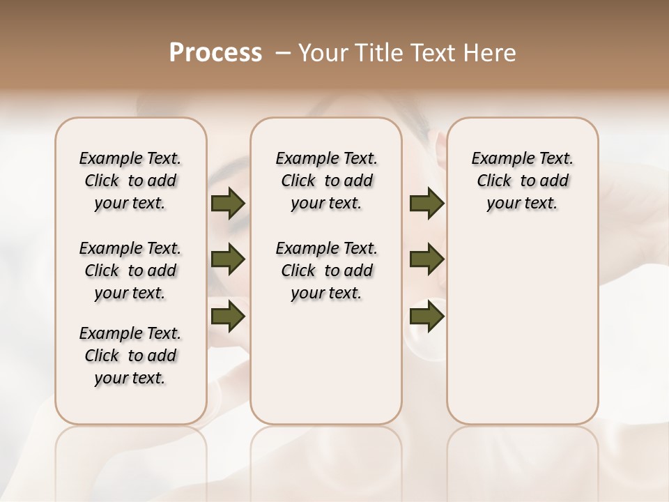 Vitality Carefree Freshness PowerPoint Template