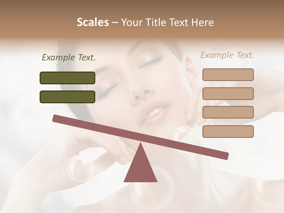 Vitality Carefree Freshness PowerPoint Template