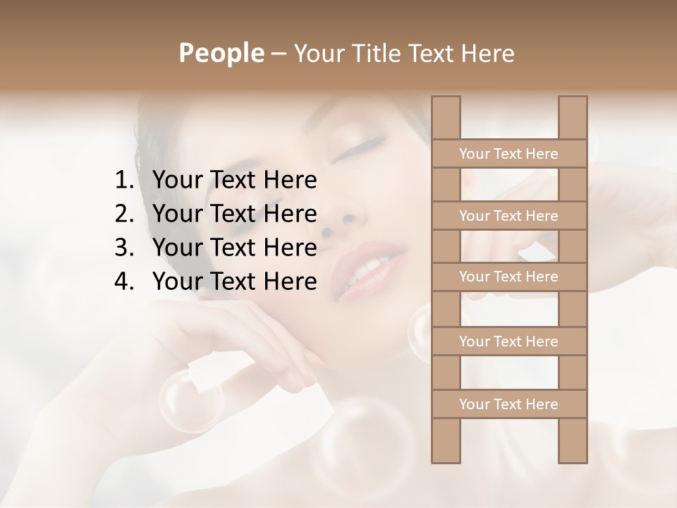 Vitality Carefree Freshness PowerPoint Template