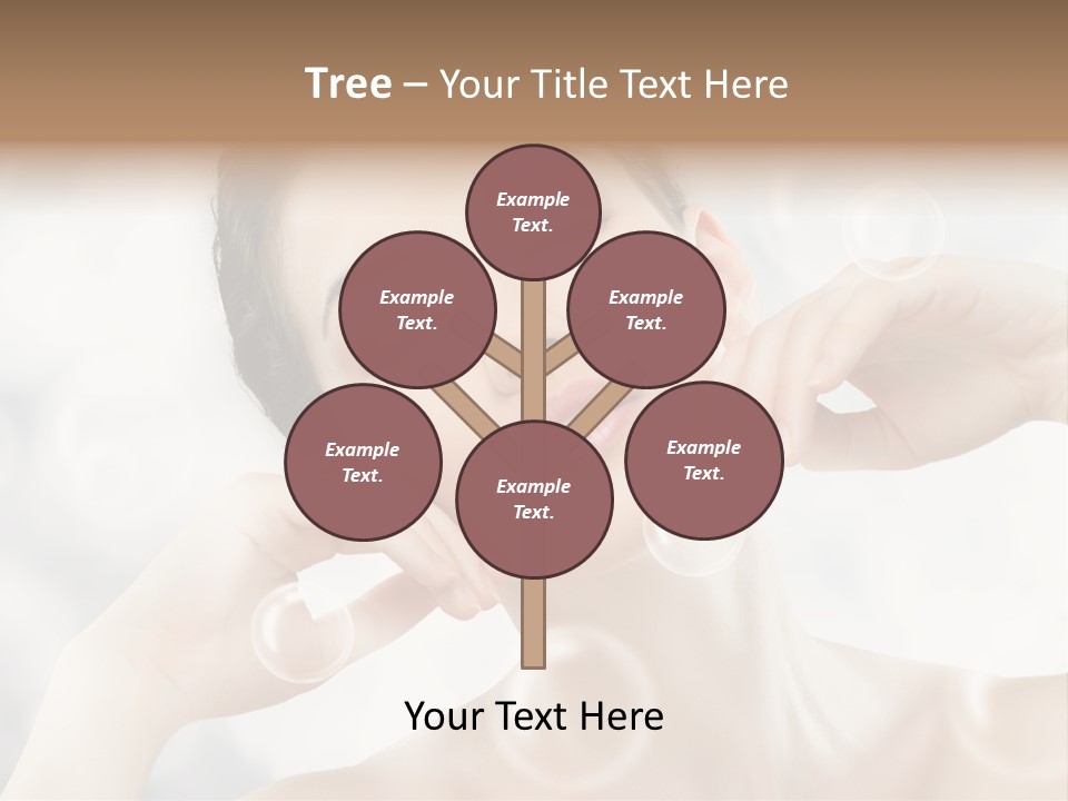 Vitality Carefree Freshness PowerPoint Template