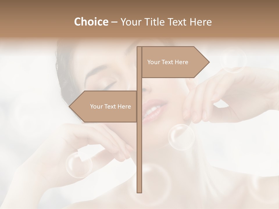 Vitality Carefree Freshness PowerPoint Template