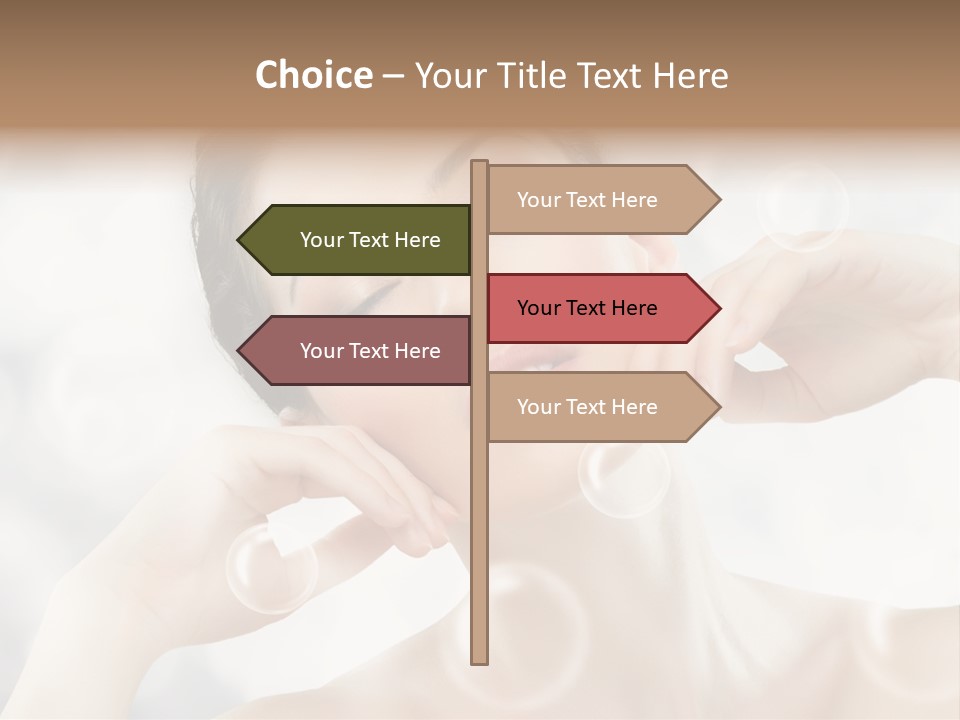 Vitality Carefree Freshness PowerPoint Template