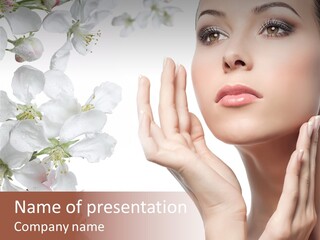 Summer Beauty Young PowerPoint Template