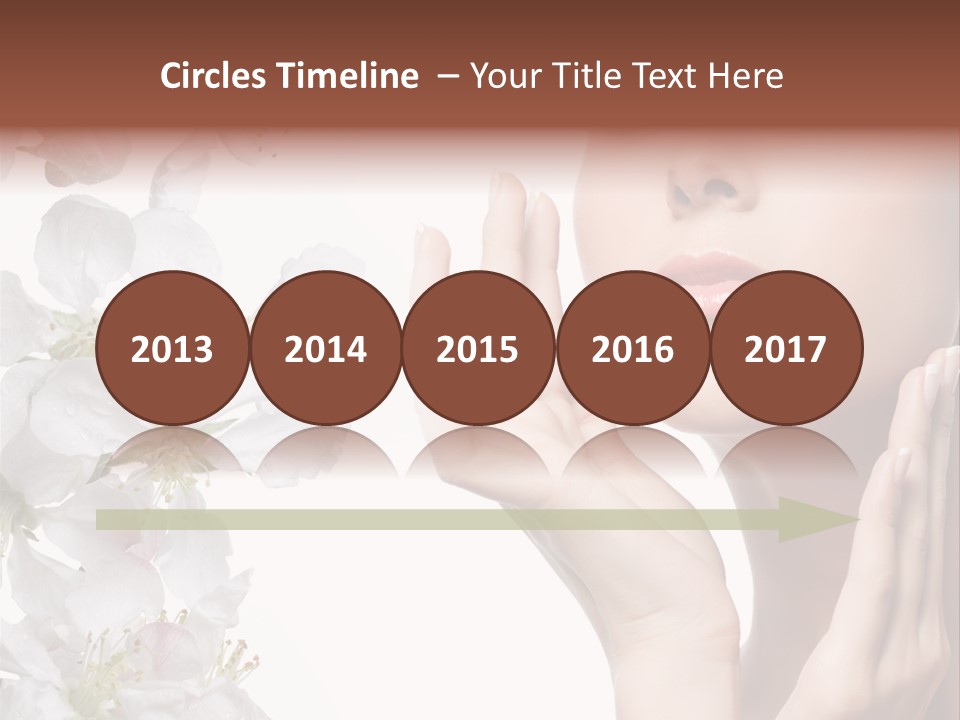 Summer Beauty Young PowerPoint Template