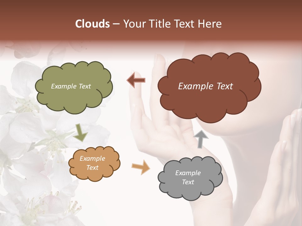 Summer Beauty Young PowerPoint Template