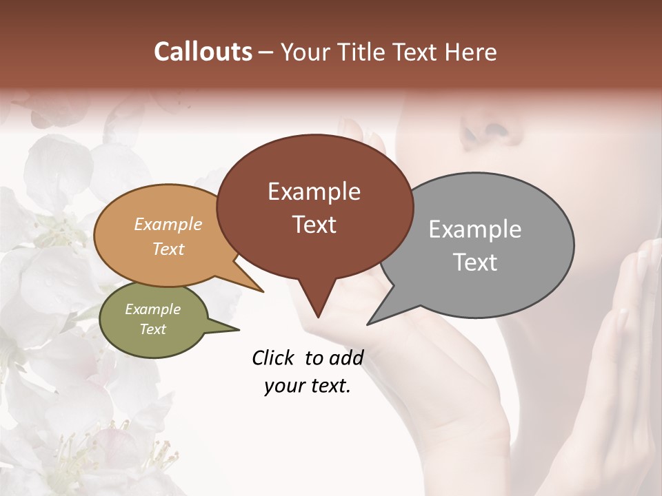 Summer Beauty Young PowerPoint Template