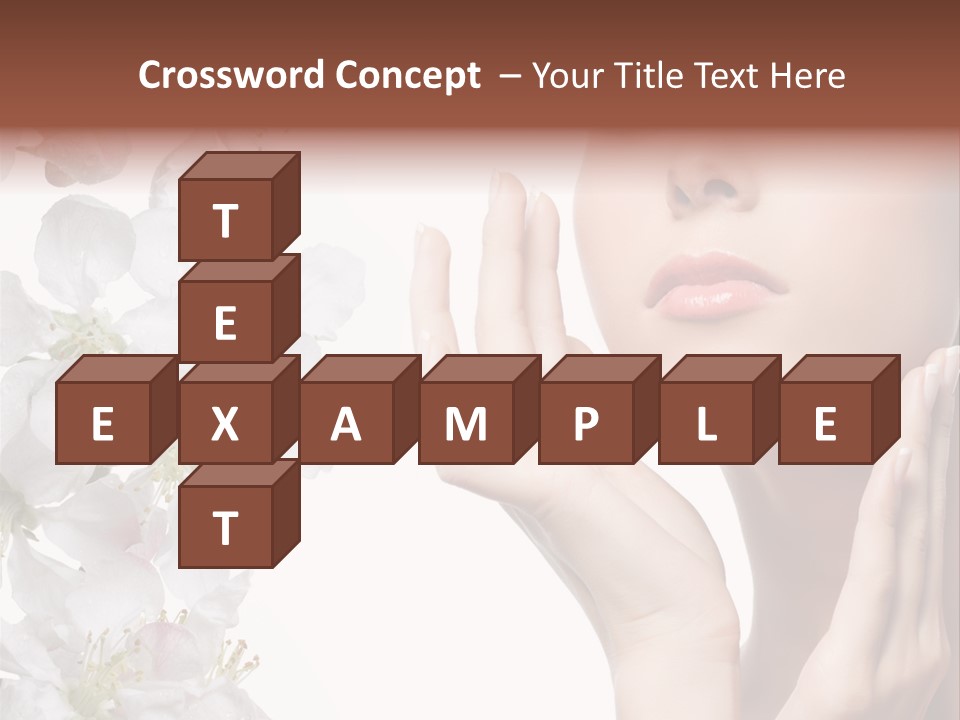 Summer Beauty Young PowerPoint Template