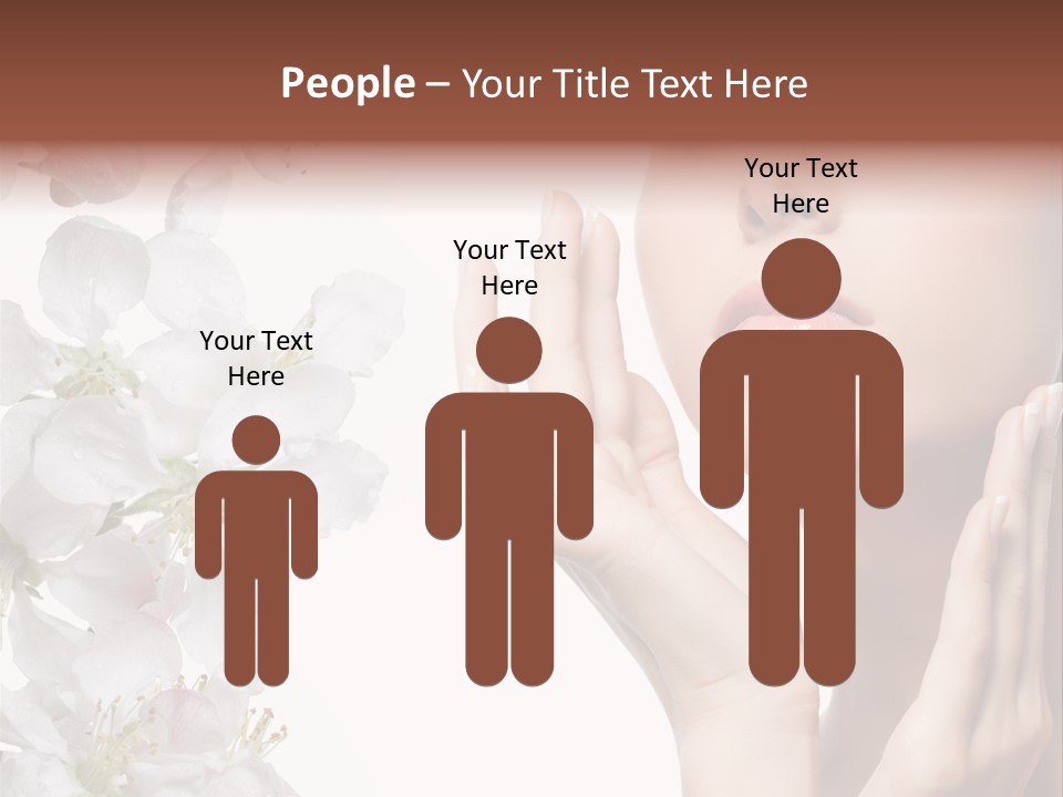 Summer Beauty Young PowerPoint Template