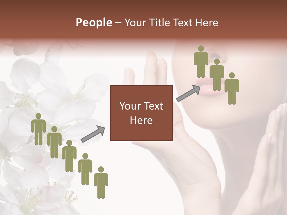 Summer Beauty Young PowerPoint Template