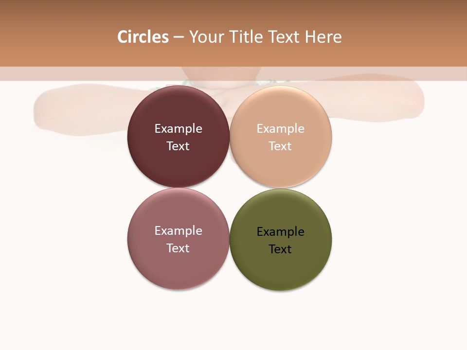 Clothing Supporting Child PowerPoint Template