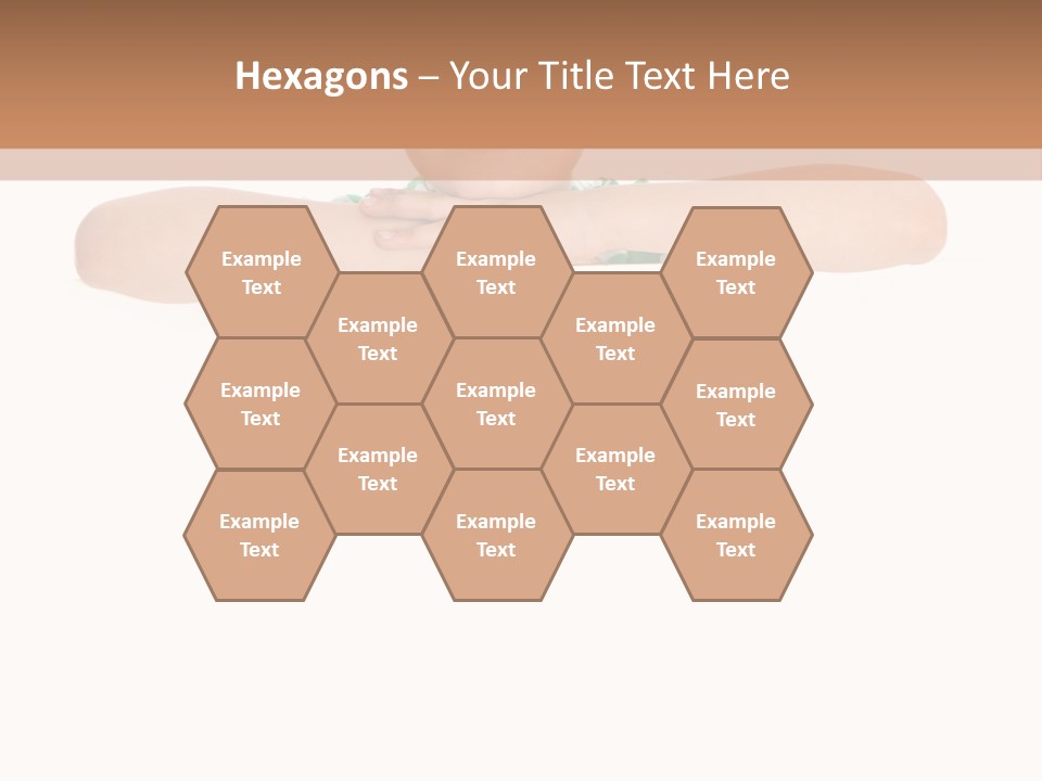 Clothing Supporting Child PowerPoint Template