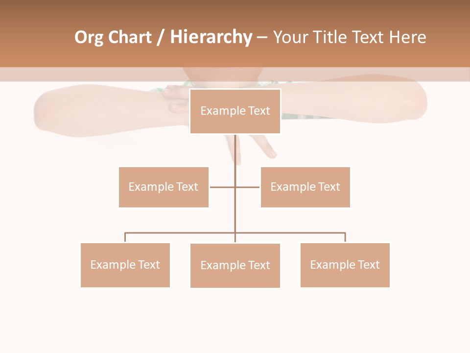 Clothing Supporting Child PowerPoint Template