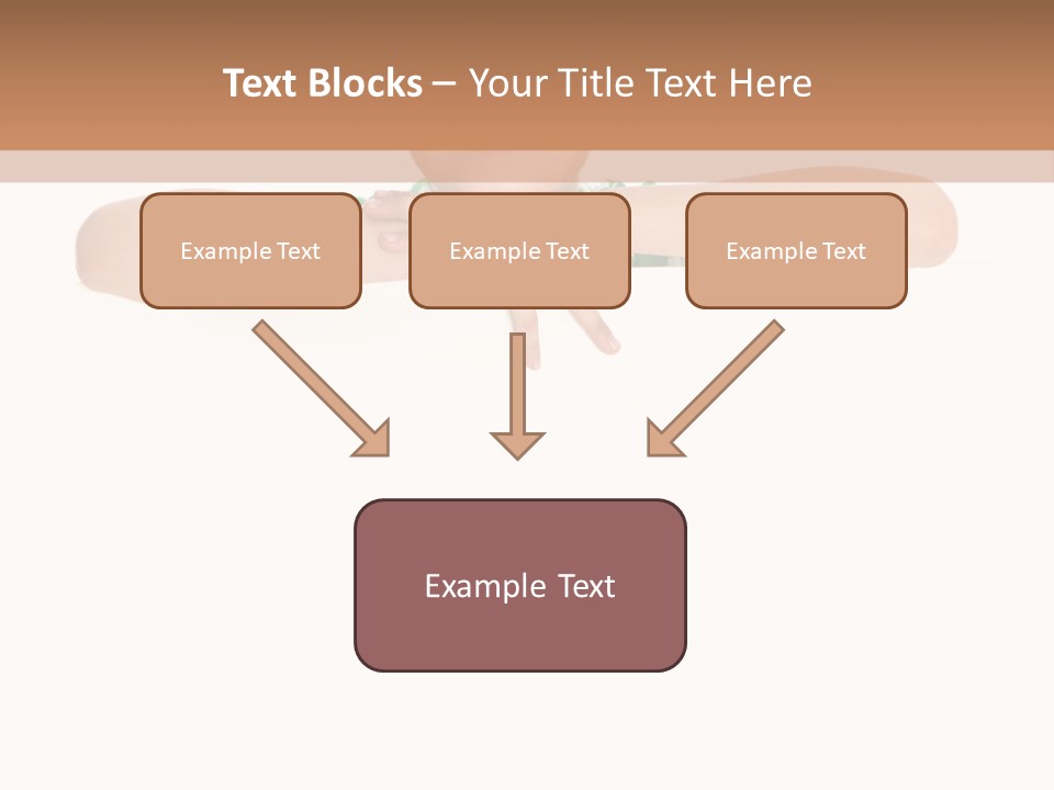 Clothing Supporting Child PowerPoint Template