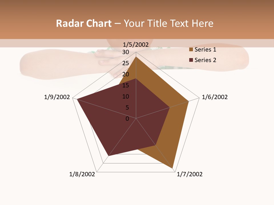 Clothing Supporting Child PowerPoint Template