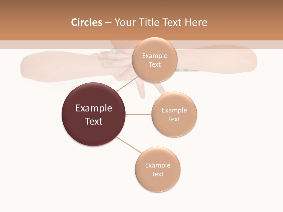 Clothing Supporting Child PowerPoint Template