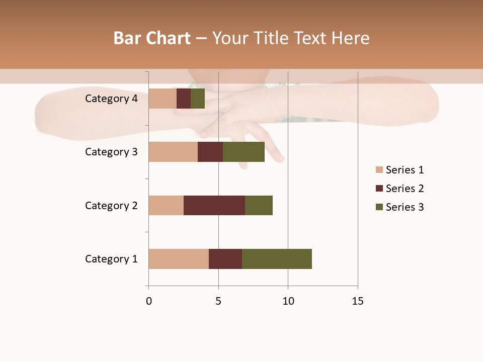 Clothing Supporting Child PowerPoint Template