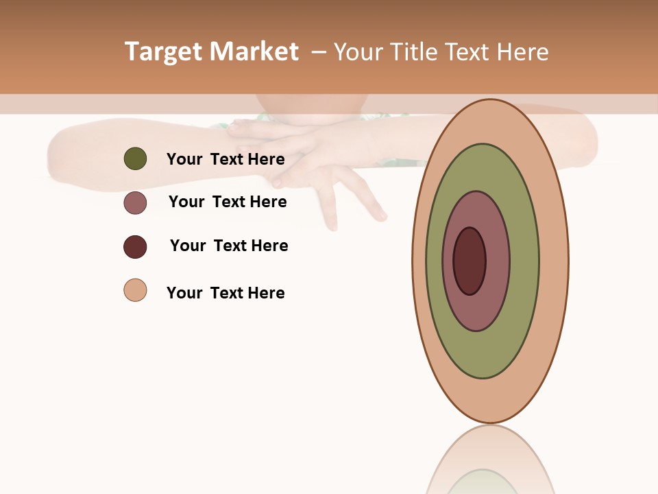 Clothing Supporting Child PowerPoint Template